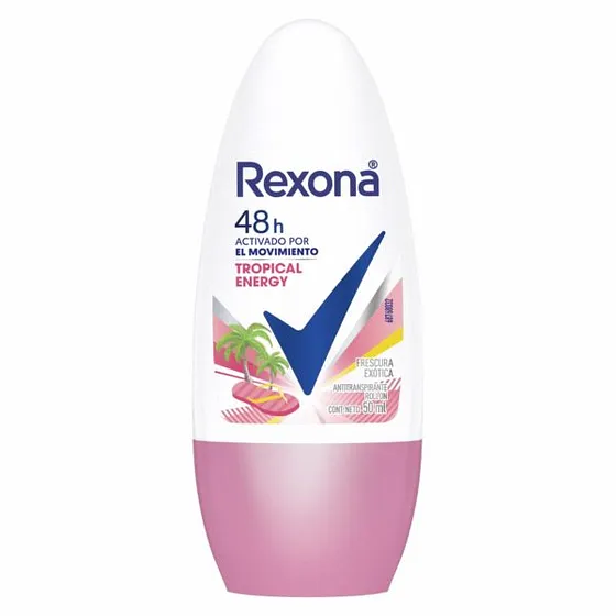 REXONA ROLL ON TROPICAL ENERGY 50ML