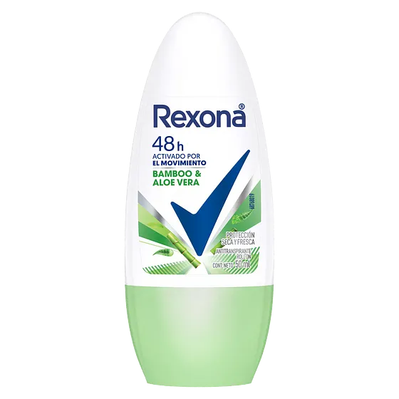REXONA ROLL ON BAMBO ALOE VERA  50ML