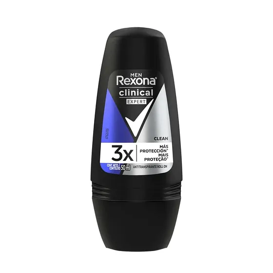 REXONA CLINICAL ROLL ON CLEAN 50ML