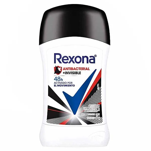 REXONA STICK ANTIBACTERIAL INVISIBLE 50GR