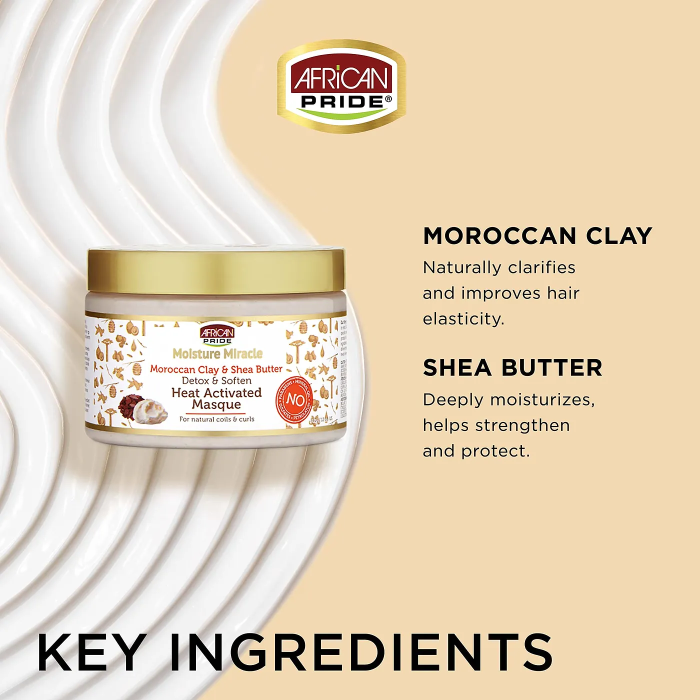 MOISTURE MIRACLE MOROCCAN HEAT MASQUE 12oz