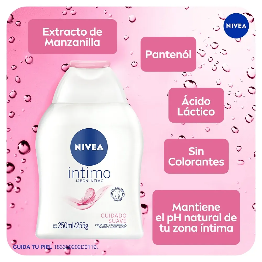 NIVEA INTIMO SUAVE 250ML