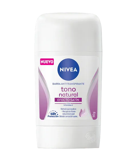 Nivea Desodorante Stick Aclarado Efecto Satín 48H