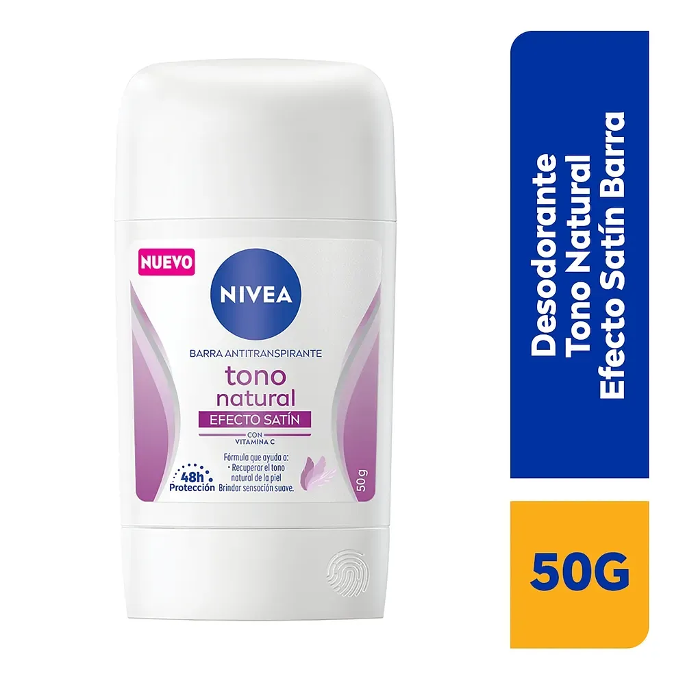 Nivea Desodorante Stick Aclarado Efecto Satín 48H