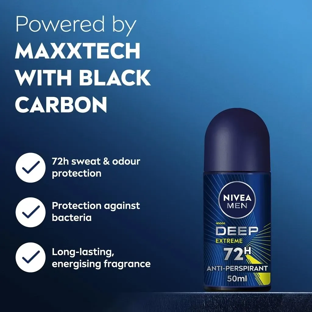 NIVEA ROLL ON EXTREME DEEP 50ml