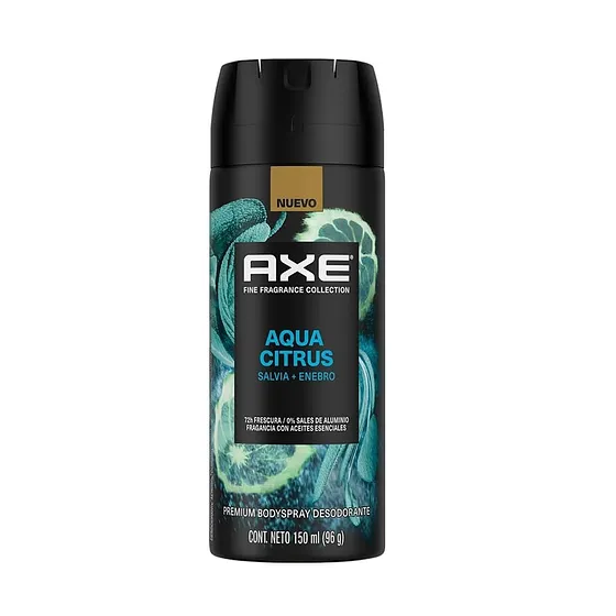 AXE BODY SPRAY AQUA CITRUS 97GR
