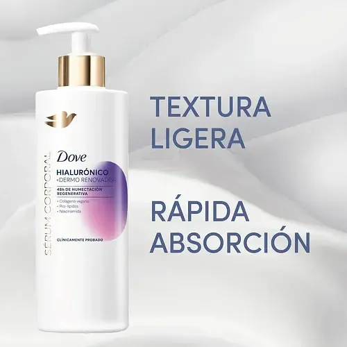 DOVE SERUM HIALURONICO DERMO RENOVADOR 400ML