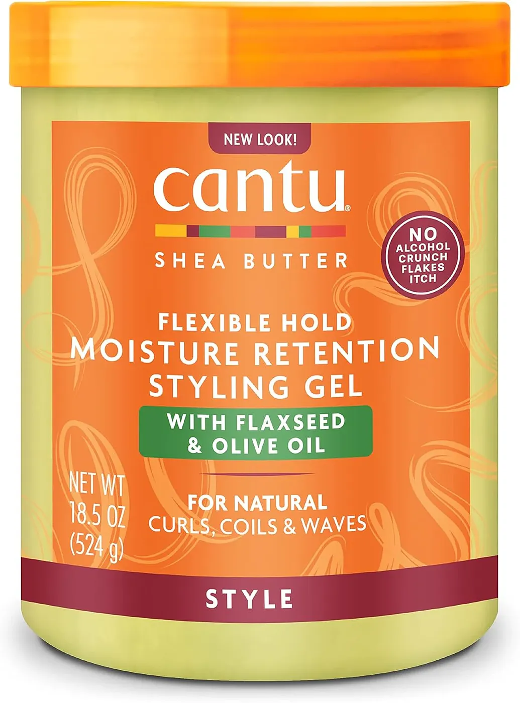 CANTU OLIVE FLAXSEED GEL 18.5oz