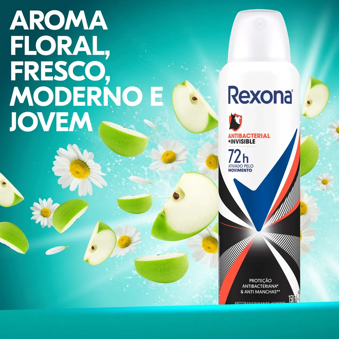 REXONA SPRAY ANTIBAACTERIAL INVISIBLE GR