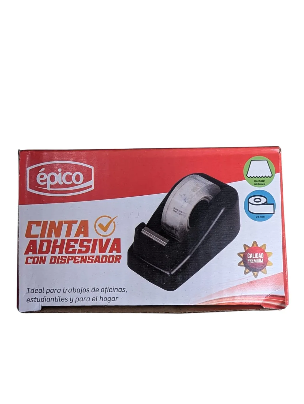 EPICO CINTA ADHESIVA CON DISPENSADOR