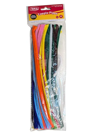 EPICO PALITOS LIMPIA PIPAS 48PCS