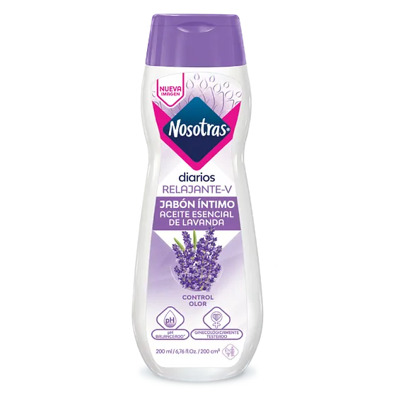 NOSOTRAS JABON INTIMO RELAJANTE-V LAVANDA 200ML