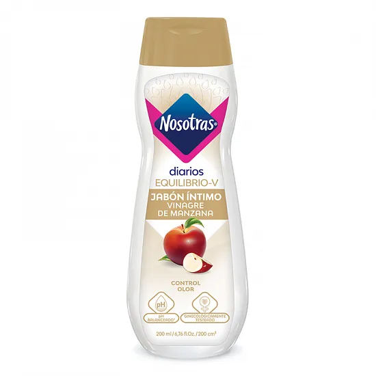 NOSOTRAS JABON INTIMO EQUILIBRIO-V VINAGRE 200ML