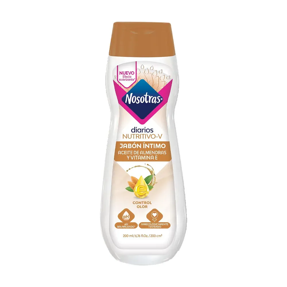 NOSOTRAS JABON INTIMO NUTRITIVO-V ALMENDRAS 200ML