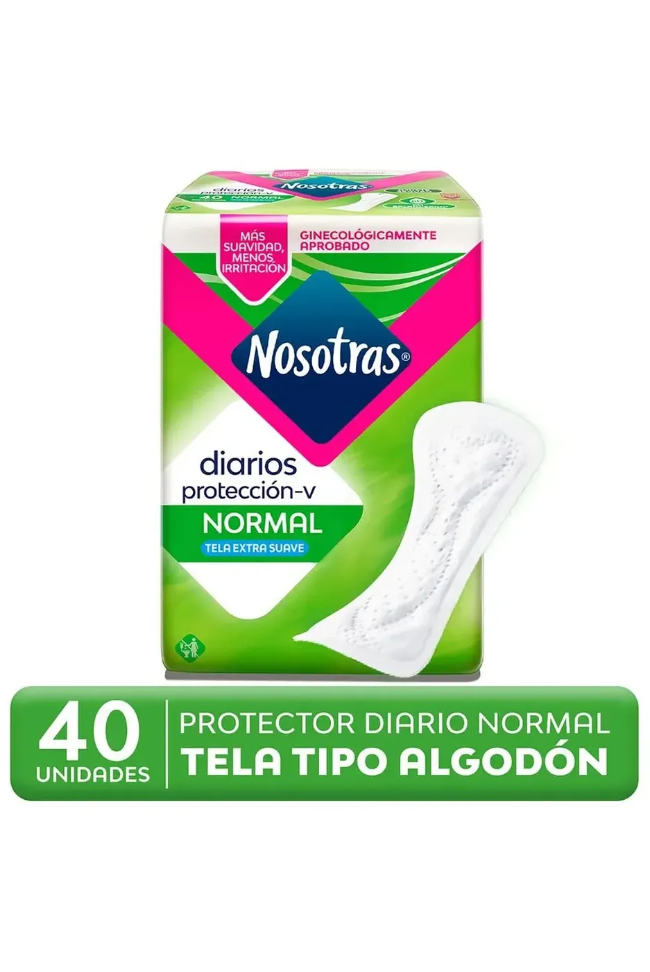 NOSOTRAS DIARIOS PROTECCION-V NORMAL 40UND