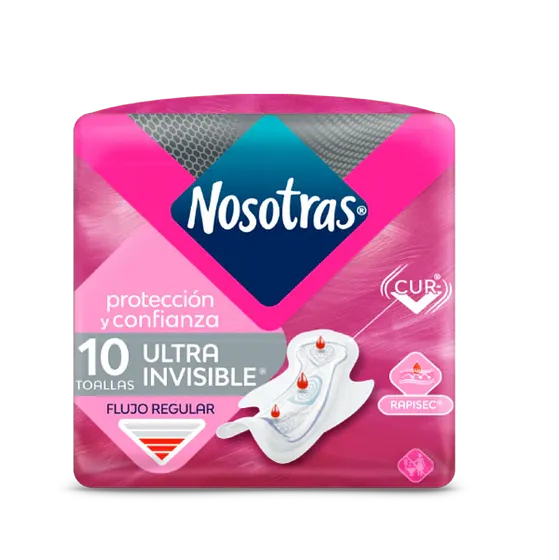 NOSOTRAS ULTRA INVISIBLE PROTECCION 10UND
