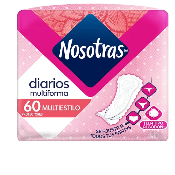 NOSOTRAS DIARIOS MULTIFORMA MULTIESTILO 60UND