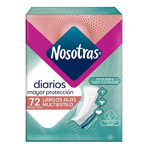 NOSOTRAS DIARIOS LARGOS ALAS MULTIESTILO 72UND