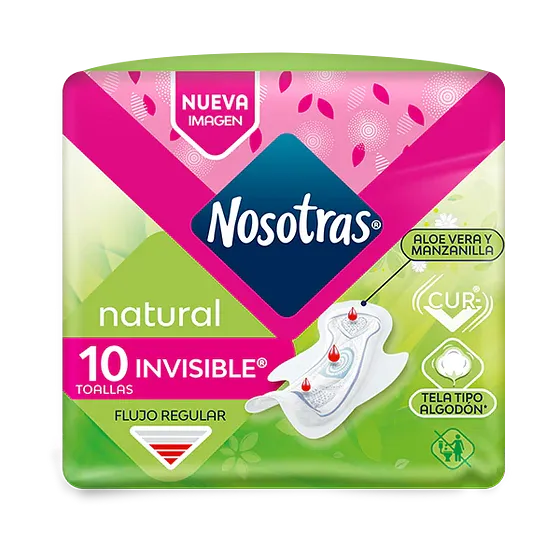 NOSOTRAS NATURAL INVISIBLE 10UND