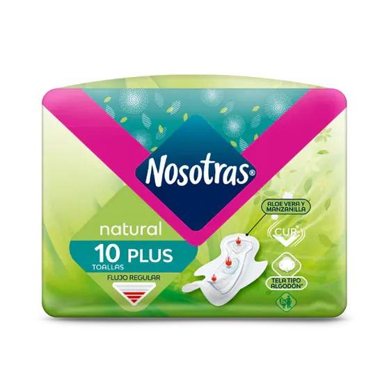 NOSOTRAS NATURAL PLUS 10UND