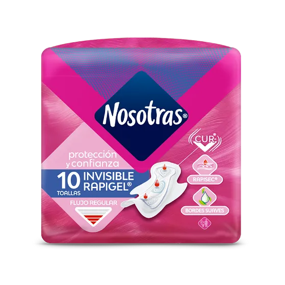 NOSOTRAS INVISIBLE RAPIGEL 10UND