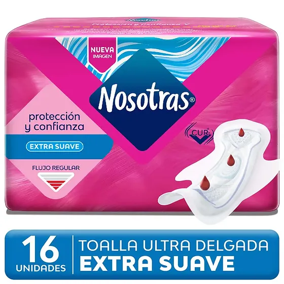 NOSOTRAS ULTRA INVISIBLE TELA 16UND