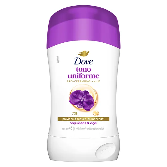 DOVE DEO STICK TONO ORQUIDEA 45GR