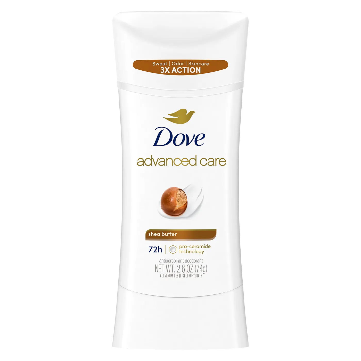 DOVE DEO STICK SHEA BUTTER 2.6 OZ
