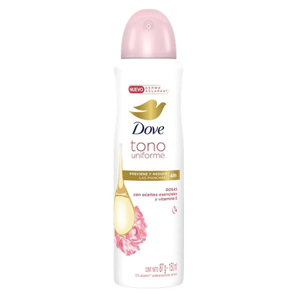 DOVE DEO AERO TONO ROSAS 150ML