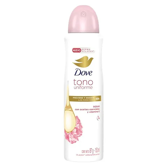 DOVE DEO AERO TONO ROSAS 150ML