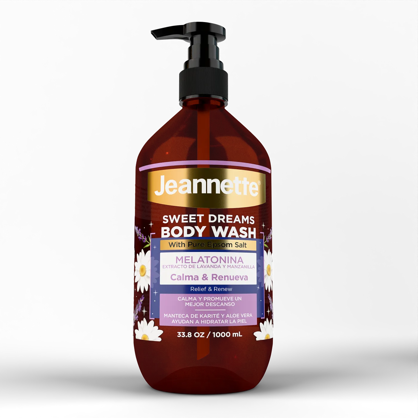 JEANNETTE BODY WASH LAVANDA & MANZANILLA 950 ML