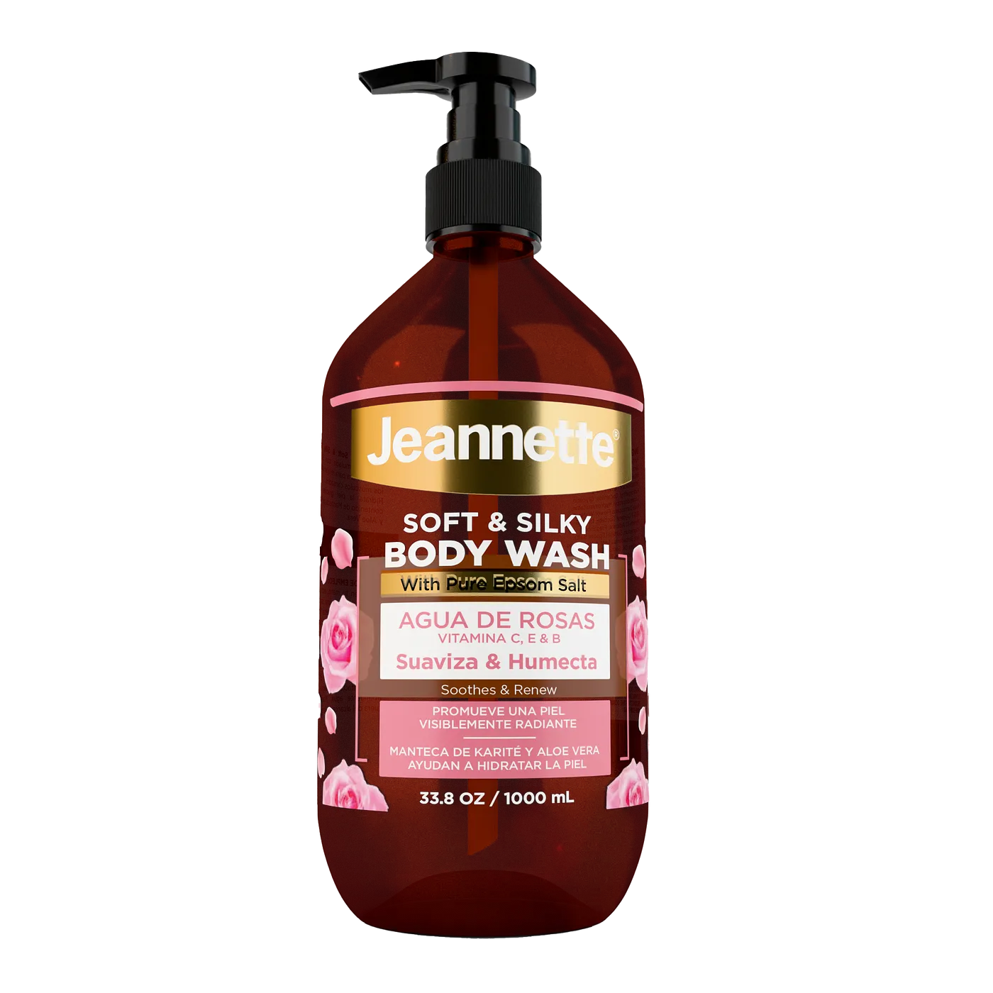 JEANNETTE BODY WASH ROSAS SEDOSAS 950 ML