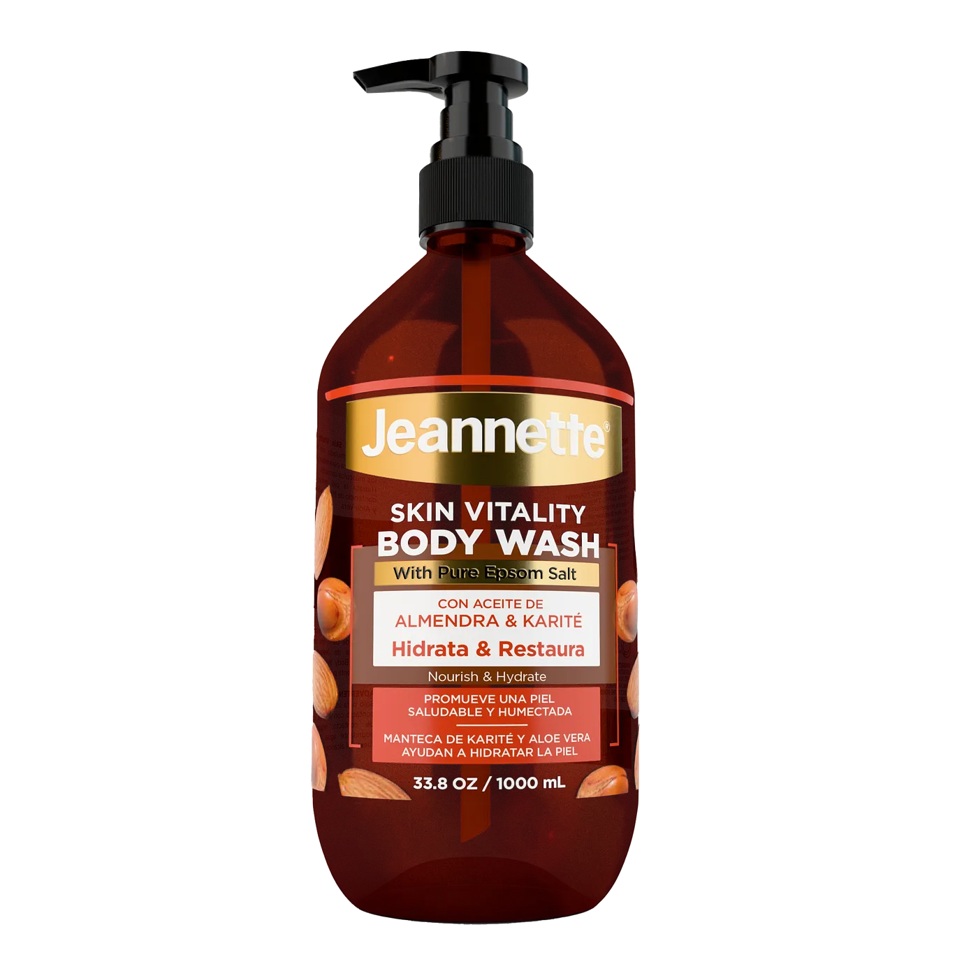 JEANNETTE BODY WASH ALMENDRA & KARITE 950 ML