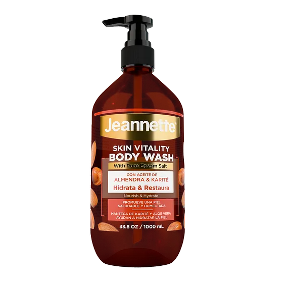 JEANNETTE BODY WASH ALMENDRA & KARITE 950 ML