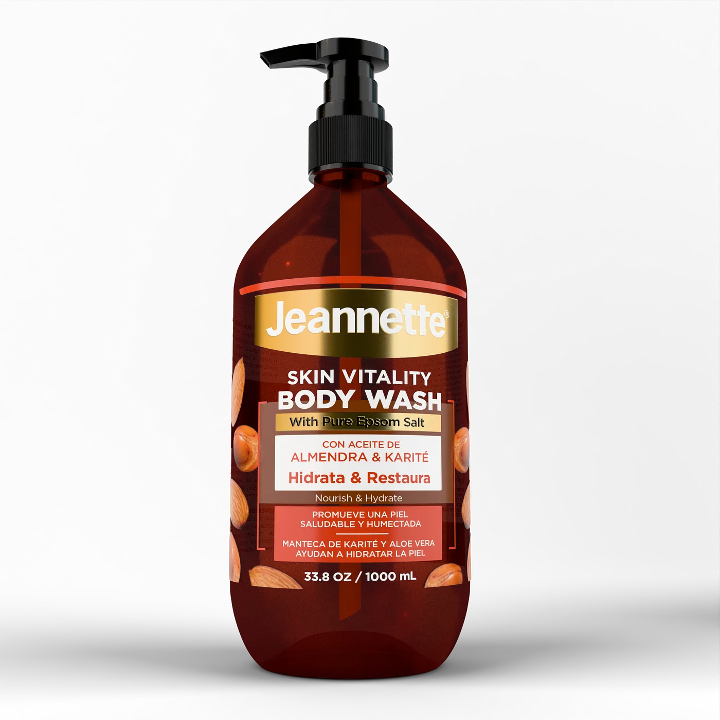 JEANNETTE BODY WASH ALMENDRA & KARITE 950 ML
