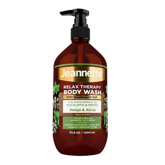 JEANNETTE BODY WASH EUCALIPTO & MENTA 950 ML