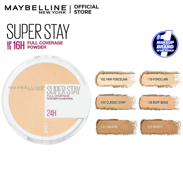 SUPER STAY POWDER 16H BUFF BEIGE 130