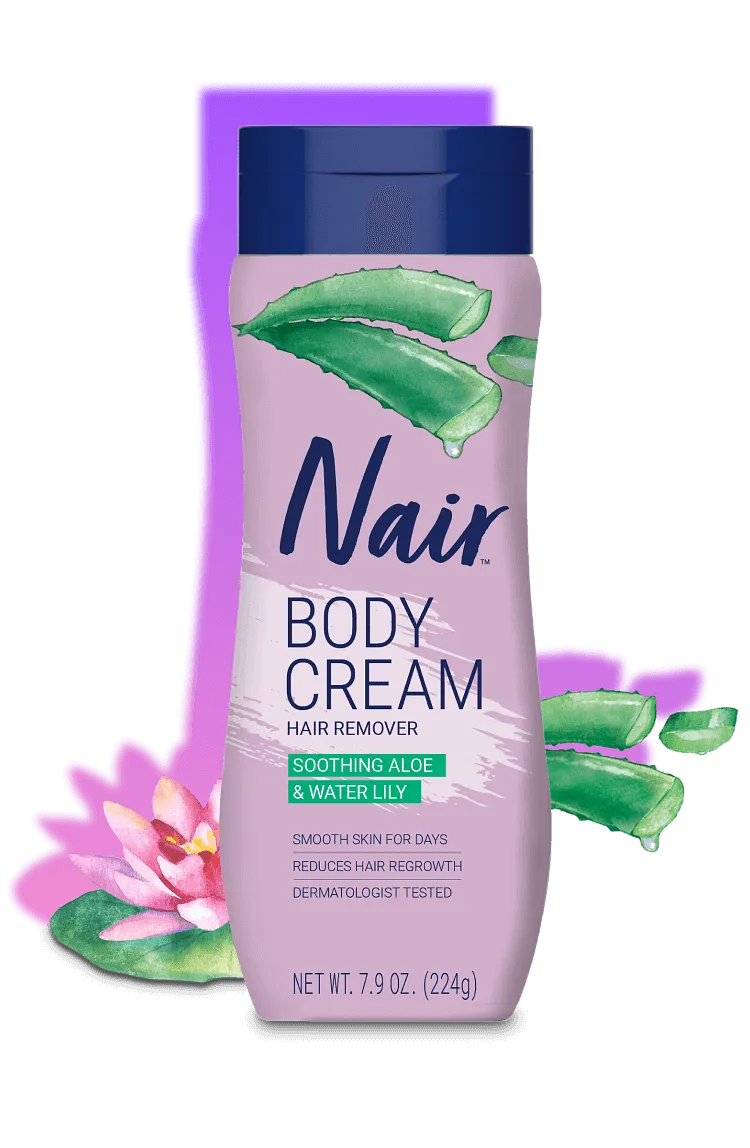 NAIR SOOTHING ALOE & WATER LILY 7.9OZ