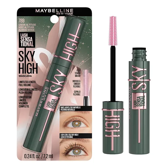 MAYBELLINE SKY HIGH MASCARA GREEN ALTITUDE 789