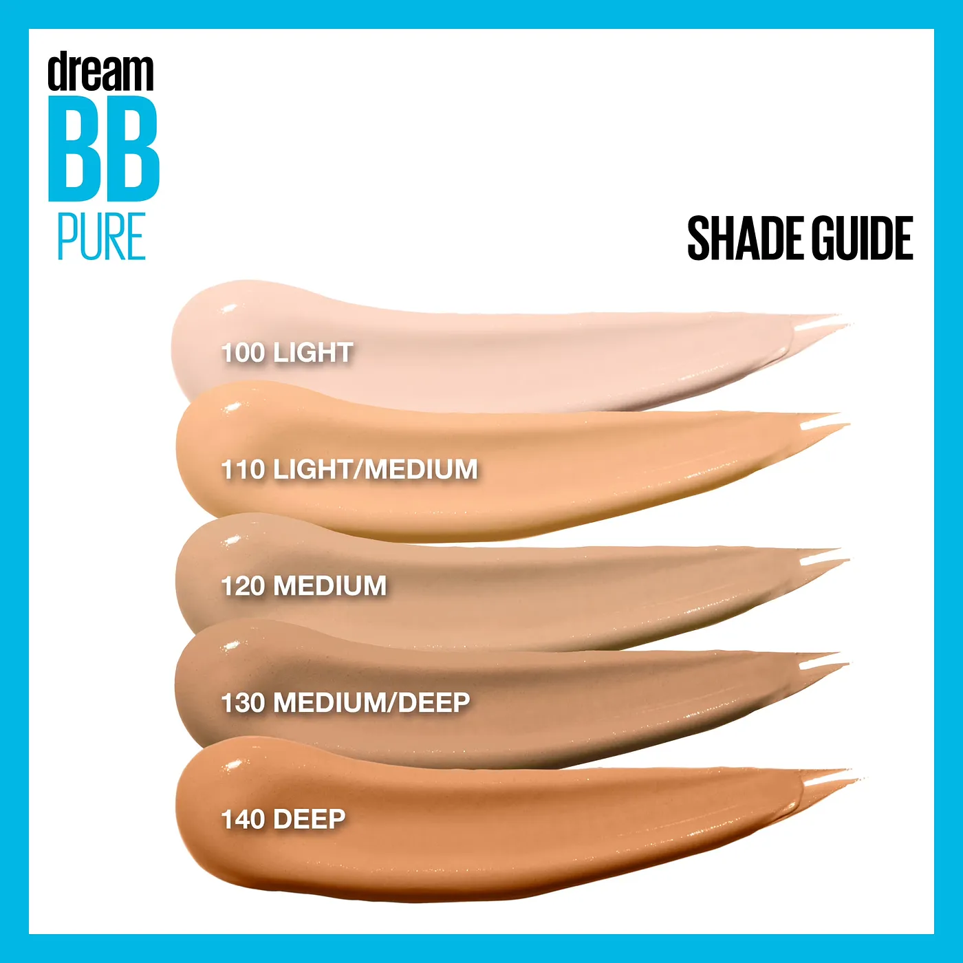 MAYBELLINE BB PURE LIGHT/MEDIUM 110