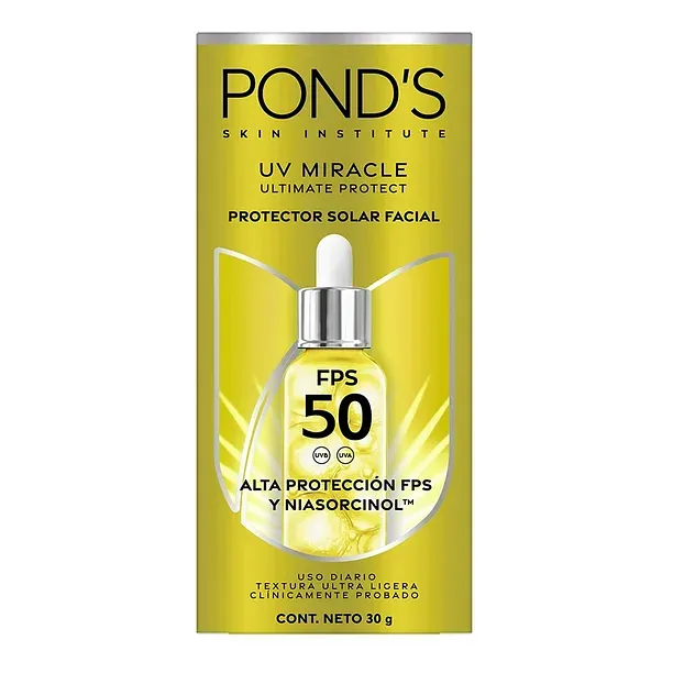 PONDS UV MIRACLE ALTA PROTECCION 50FPS 30g