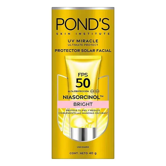 PONDS UV MIRACLE NIASORCINOL BRIGHT 50FPS 40g