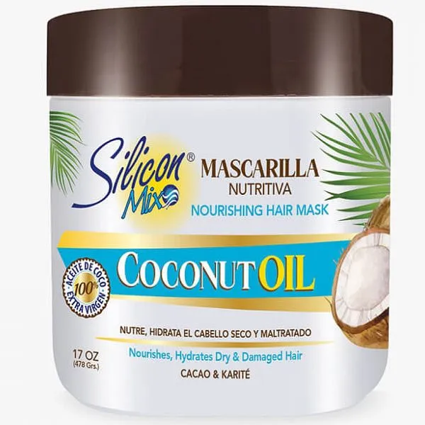MASCARILLA SILICON MIX COCONUT OIL 17oz