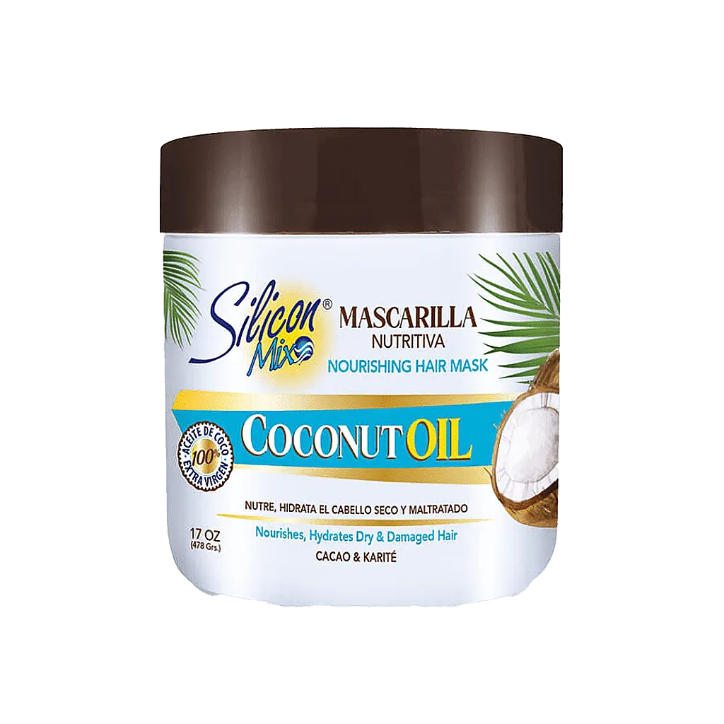 MASCARILLA SILICON MIX COCONUT OIL 17oz