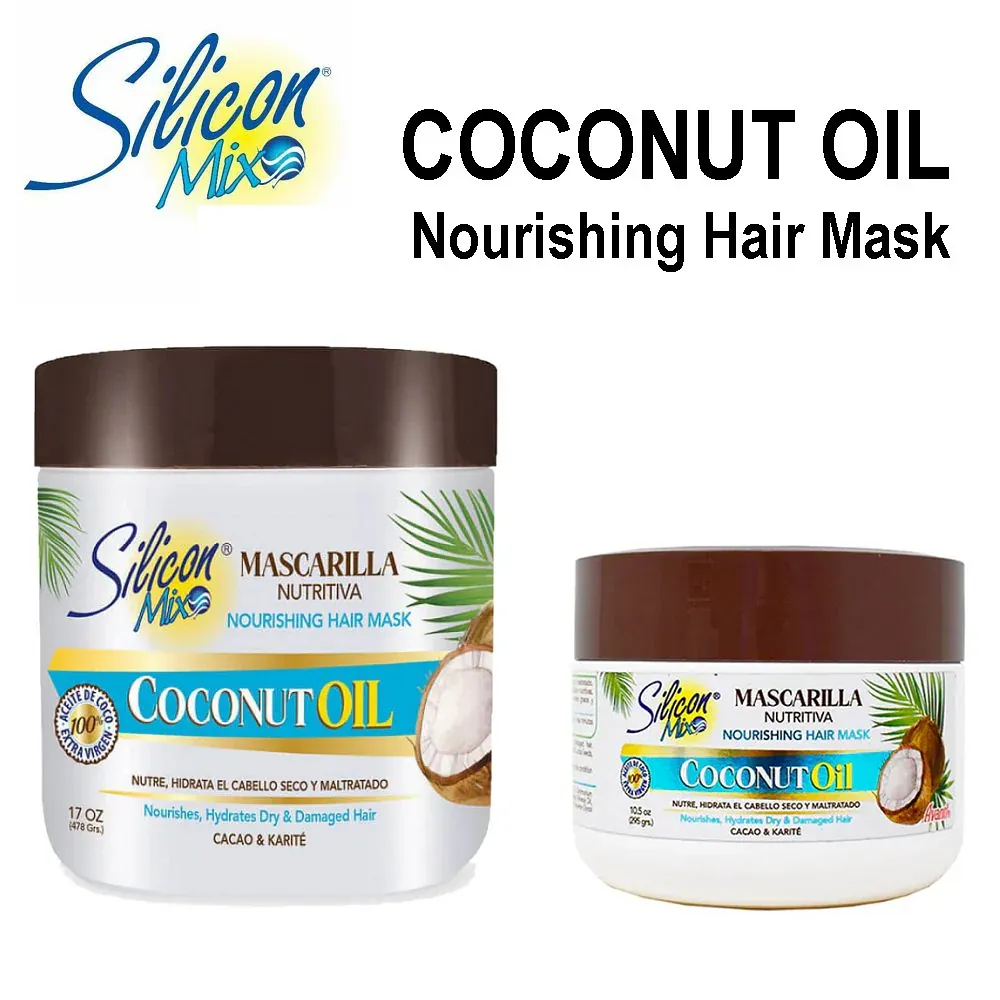 MASCARILLA SILICON MIX COCONUT OIL 17oz