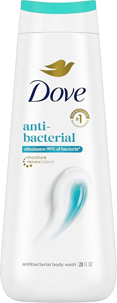 DOVE BODY WASH ANTIBACTERIAL 20oz