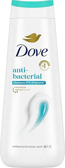 DOVE BODY WASH ANTIBACTERIAL 20oz