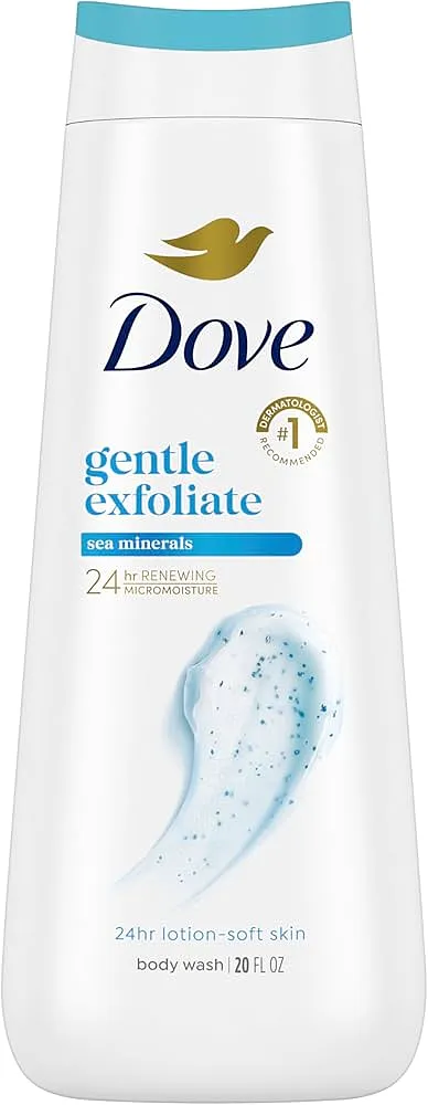 DOVE BODY WASH GENTLE EXFOLIANT 20oz