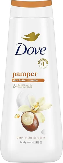 DOVE BODY WASH SHEA BUTTER 20oz