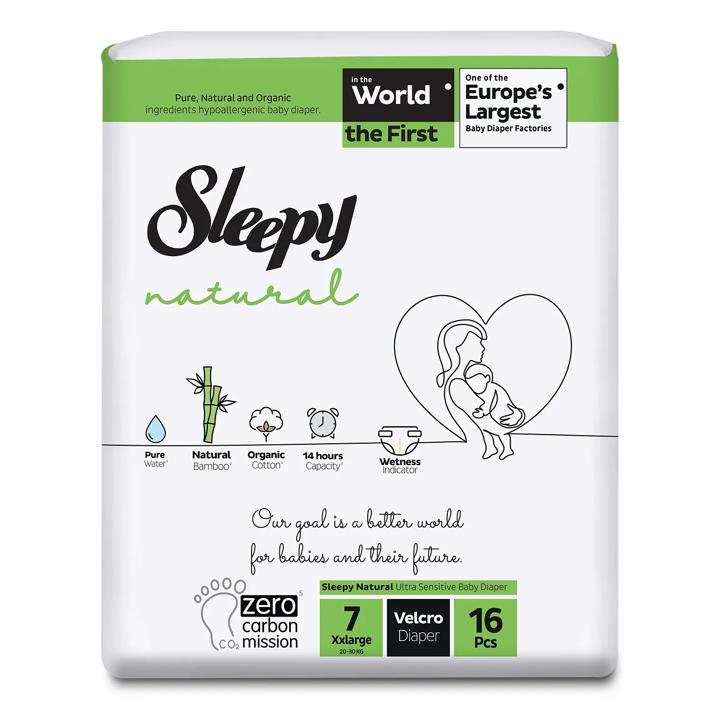 SLEEPY NATURAL JUMBO 7/16PCS